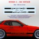 Kit sticker bas de caisse de PORSCHE 944