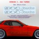 Kit sticker bas de caisse de PORSCHE 944