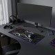 911 930 TURBO Black Beast LED Gaming Mouse Pad - Forged Carbon Look
