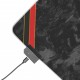 911 930 TURBO Black Beast LED Gaming Mouse Pad - Forged Carbon Look