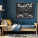 Porsche 911 930 TURBO Black Beast Wandposter