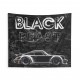 Porsche 911 930 TURBO Black Beast Wandposter