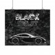 Porsche CAYMAN GT4 RS Black Beast Wall Poster