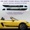 BOXSTER kit sticker pour portes latérales et pare-chocs avant