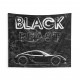 Porsche CAYMAN GT4 RS Black Beast Wall Poster