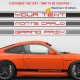 Kit sticker bas de caisse personnalisable pour PORSCHE 911 997