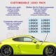 Custom sticker kit of 10 - 100% customizable