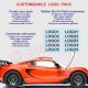 Kit de 10 autocollants sur mesure - 100% personnalisable
