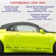 Custom sticker kit of 12 - 100% customizable