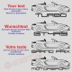 T-Shirt mit PORSCHE 718 BOXSTER Silhouette – Anpassbarer Text