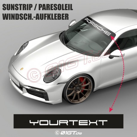 Anpassbar Windschutzscheibe aufkleber 135 cm