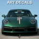 PORSCHE 911 Nürburgring ART DECALS personnalisation by Dulys