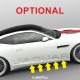 Dopple streifen 40 cm Breite Aufkleber Logo für JAGUAR F-TYPE