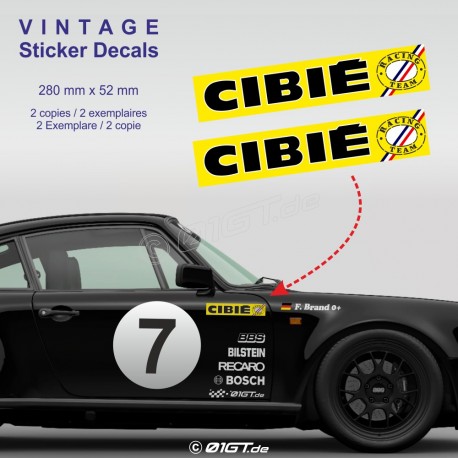 PORSCHE 914 classic kit sticker bas de caisse type 1