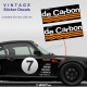 DEVIL set of 2 vintage sticker decals for PORSCHE