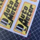 PORSCHE 914 classic side skirt decals kit vintage type 1