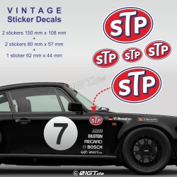 PORSCHE 914 classic side skirt decals kit vintage type 1