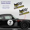 Kit de 2 autocollant S.E.V. MARCHAL pour Porsche