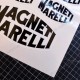MAGNETI MARELLI design 3 - Lot de 6 stickers pour Porsche Vintage