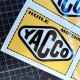 YACCO 70's - 4 Racing Oldtimer Aufkleber für PORSCHE