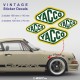 YACCO 90's - 4 Racing Oldtimer Aufkleber für PORSCHE