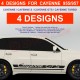CAYENNE - Side skirt decals kit for Porsche 955 957