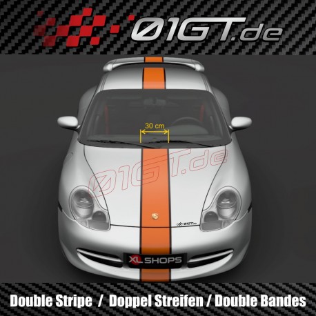 4 sticker decal CAYMAN logo for Porsche mirror