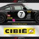 PORSCHE 914 classic side skirt decals kit vintage type 1