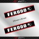 PORSCHE 914 classic side skirt decals kit vintage type 1