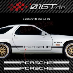 PORSCHE 914 classic side skirt decals kit vintage type 1