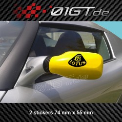 LOTUS logo aufkleber decal 7 cm