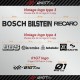 14 stickers Kit autocollant RACING vintage pour Porsche