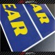 PORSCHE 914 classic side skirt decals kit vintage type 1