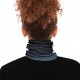 Carbon fiber-style neck warmer, racing tube scarf