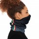 ITALIA Carbon fiber-style neck warmer, racing tube scarf