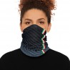 ITALIA Carbon fiber-style neck warmer, racing tube scarf