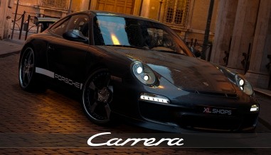 Autocollant et t-shirt Porsche 911 Carrera