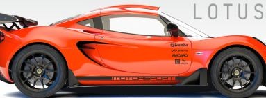 01GT - LOTUS Cars side skirt sticker decal