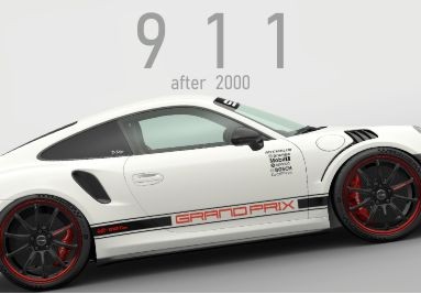 01GT - MAGIC TOUCH PORSCHE 911 sticker decals on demand
